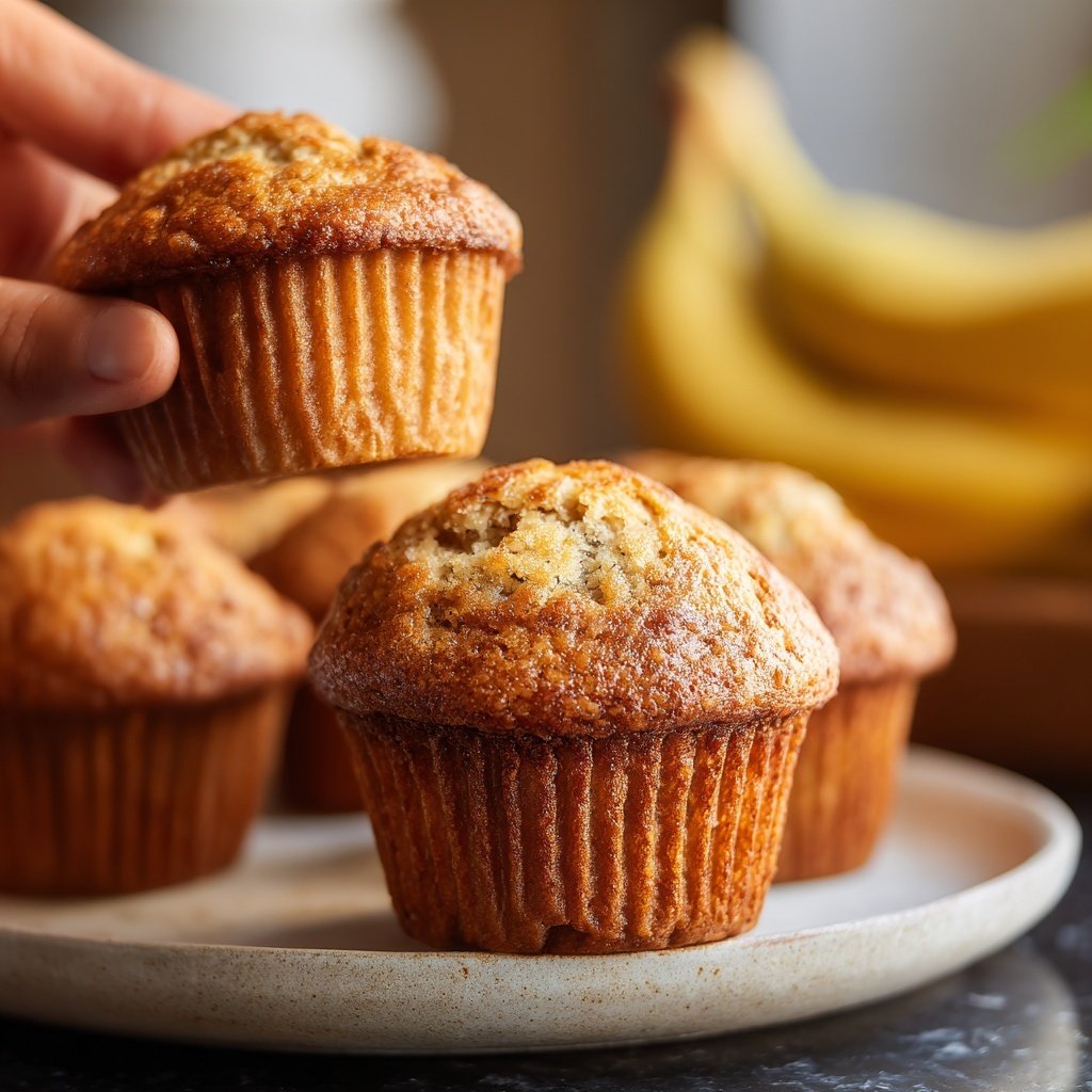 Bananenkuchen Muffins