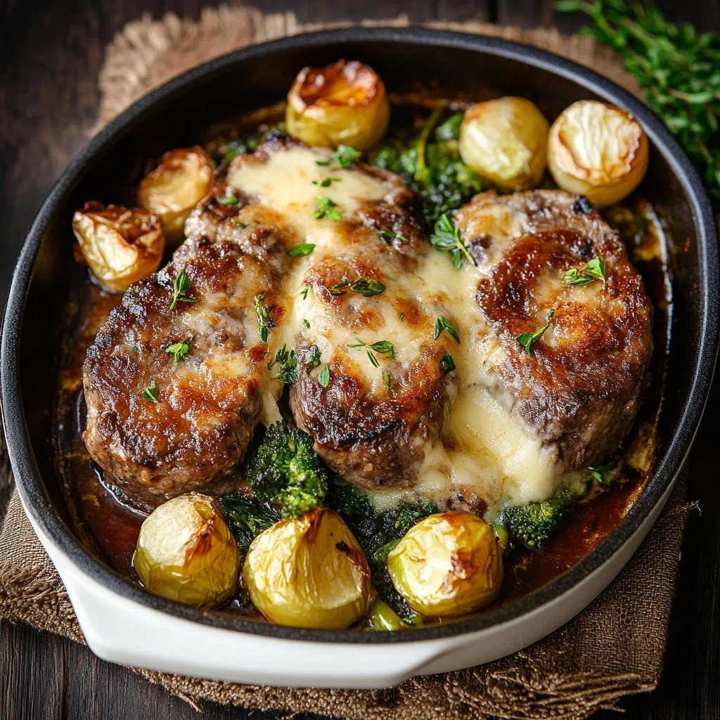 Rosenkohl-Hackfleisch-Auflauf