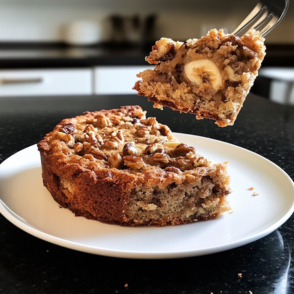 Bananenkuchen aus reifen Bananen