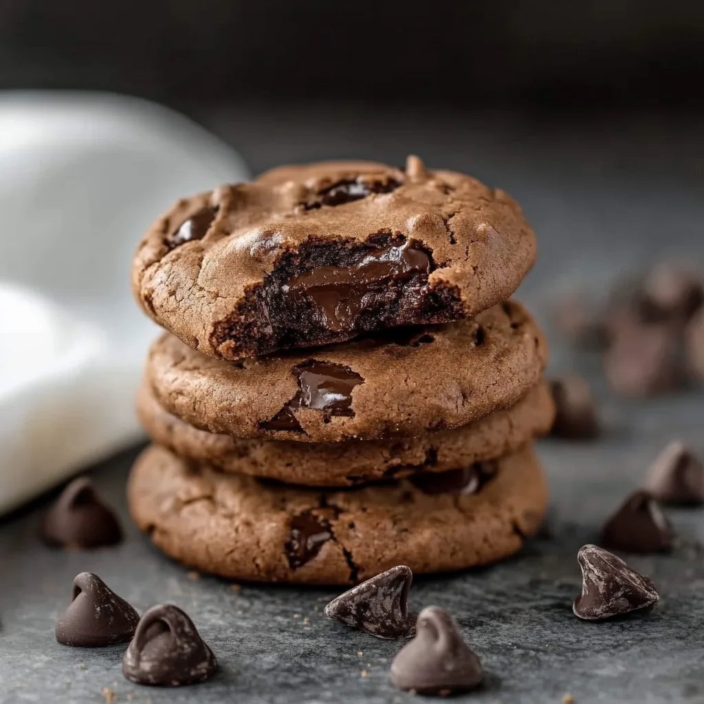 Schokoladen-Baiser-Cookies