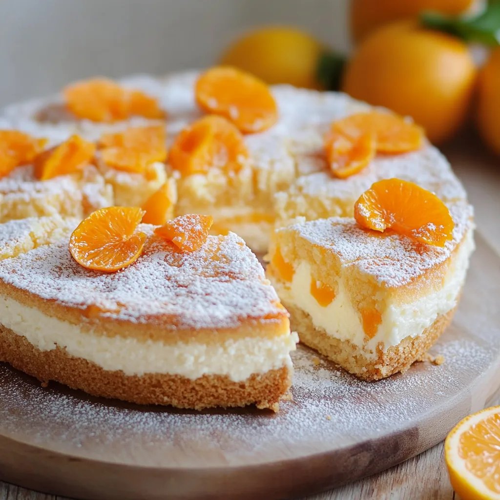 Mandarinen-Schmand-Kuchen