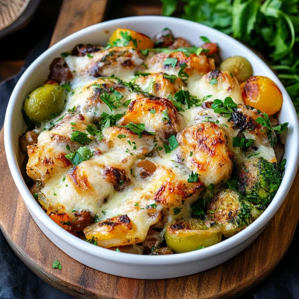 Rosenkohl-Hackfleisch-Auflauf