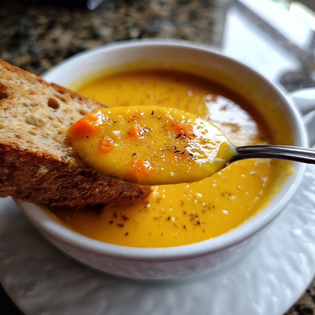 Blumenkohlsuppe mit Karotten