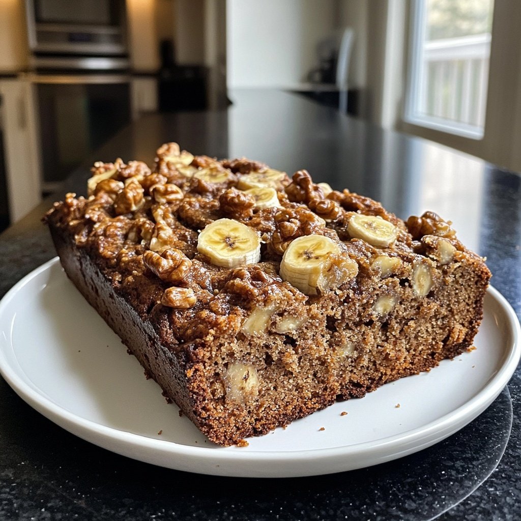 Bananenbrot mit Espresso