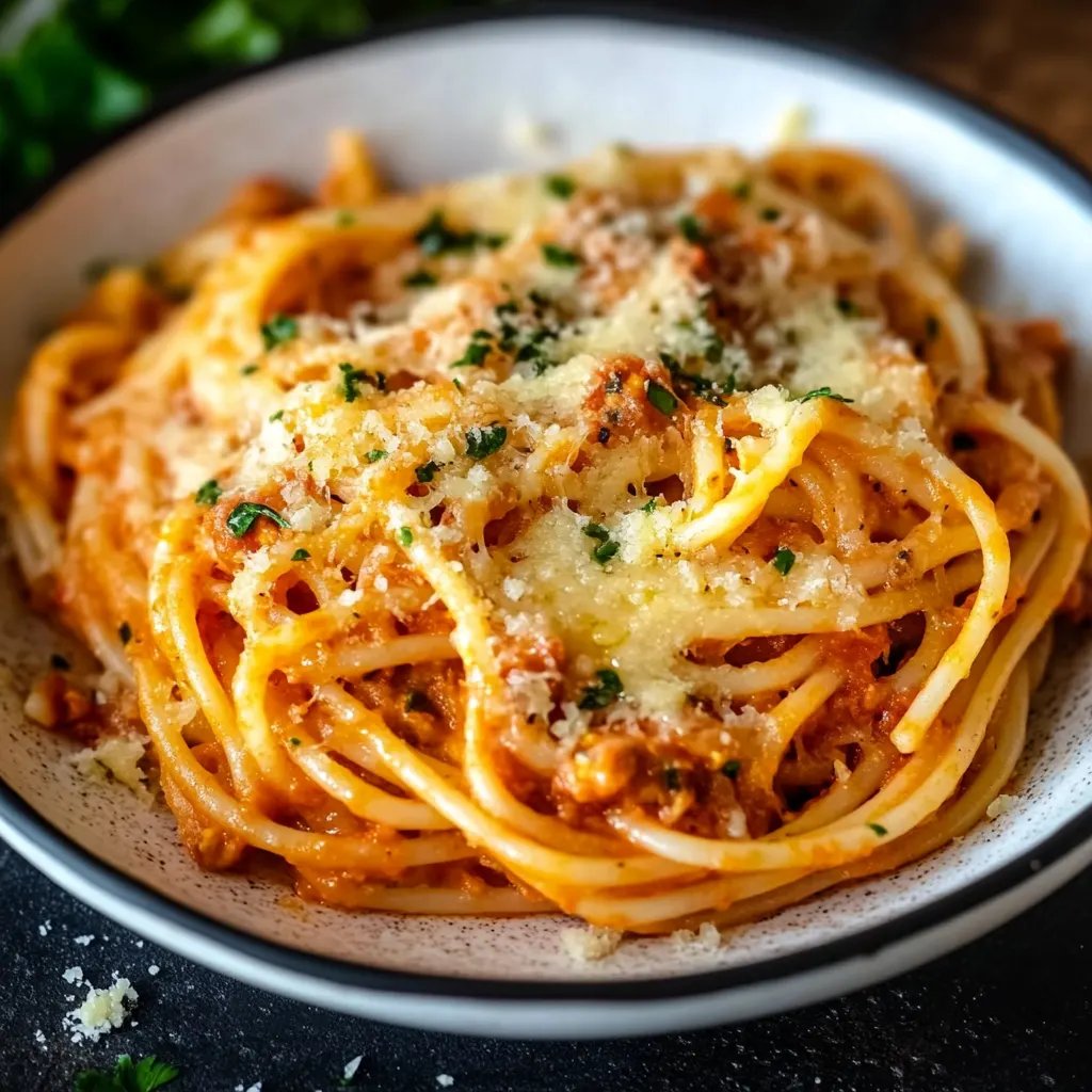 Spaghetti Auflauf vegetarisch