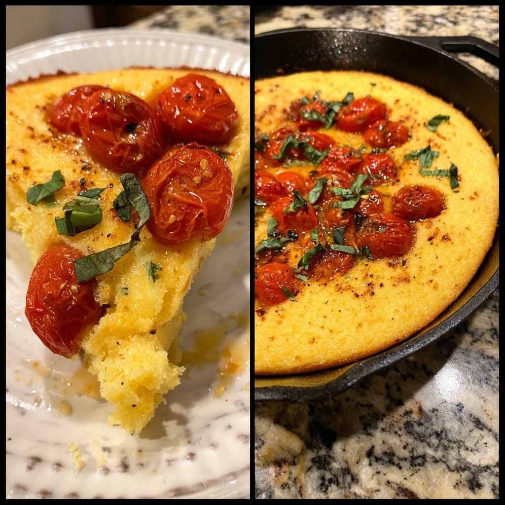 Polenta mit Ofentomaten