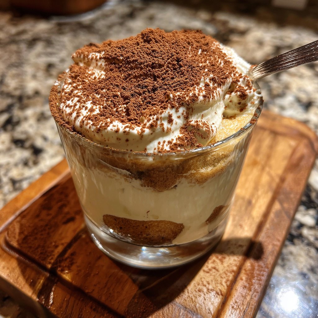 Tiramisu im Glas