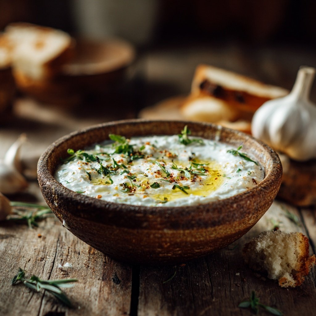 Joghurt-Knoblauch-Dip