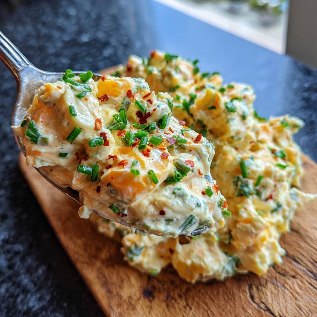 Schnell & Einfach 10-Minuten-Eiersalat mit Joghurt