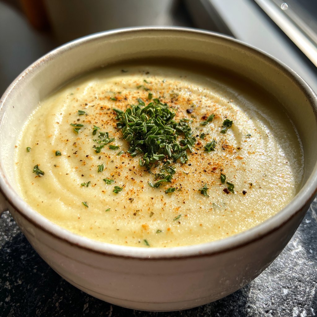 Blumenkohlsuppe mit Pastinaken