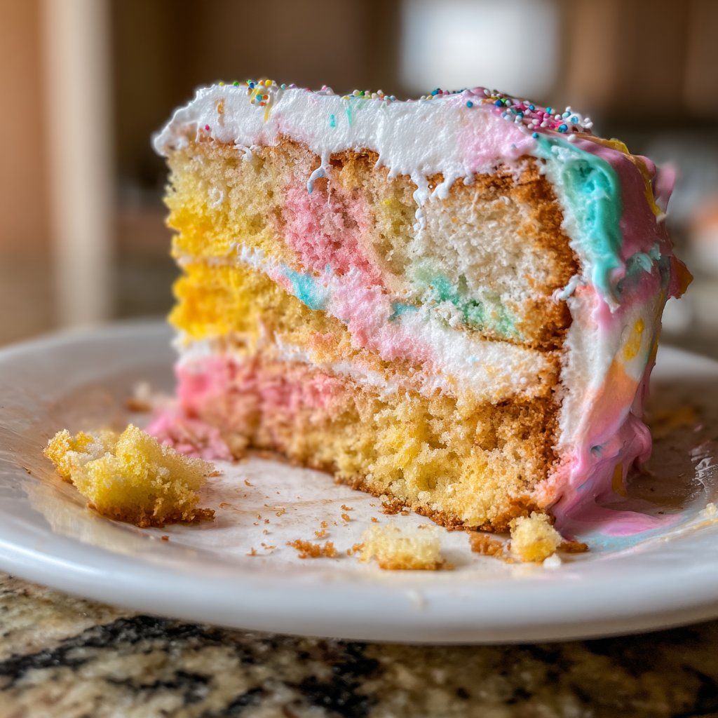 Geburtstagskuchen bunt