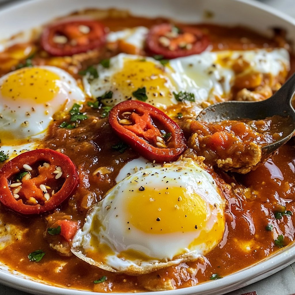 Shakshuka mit Chili