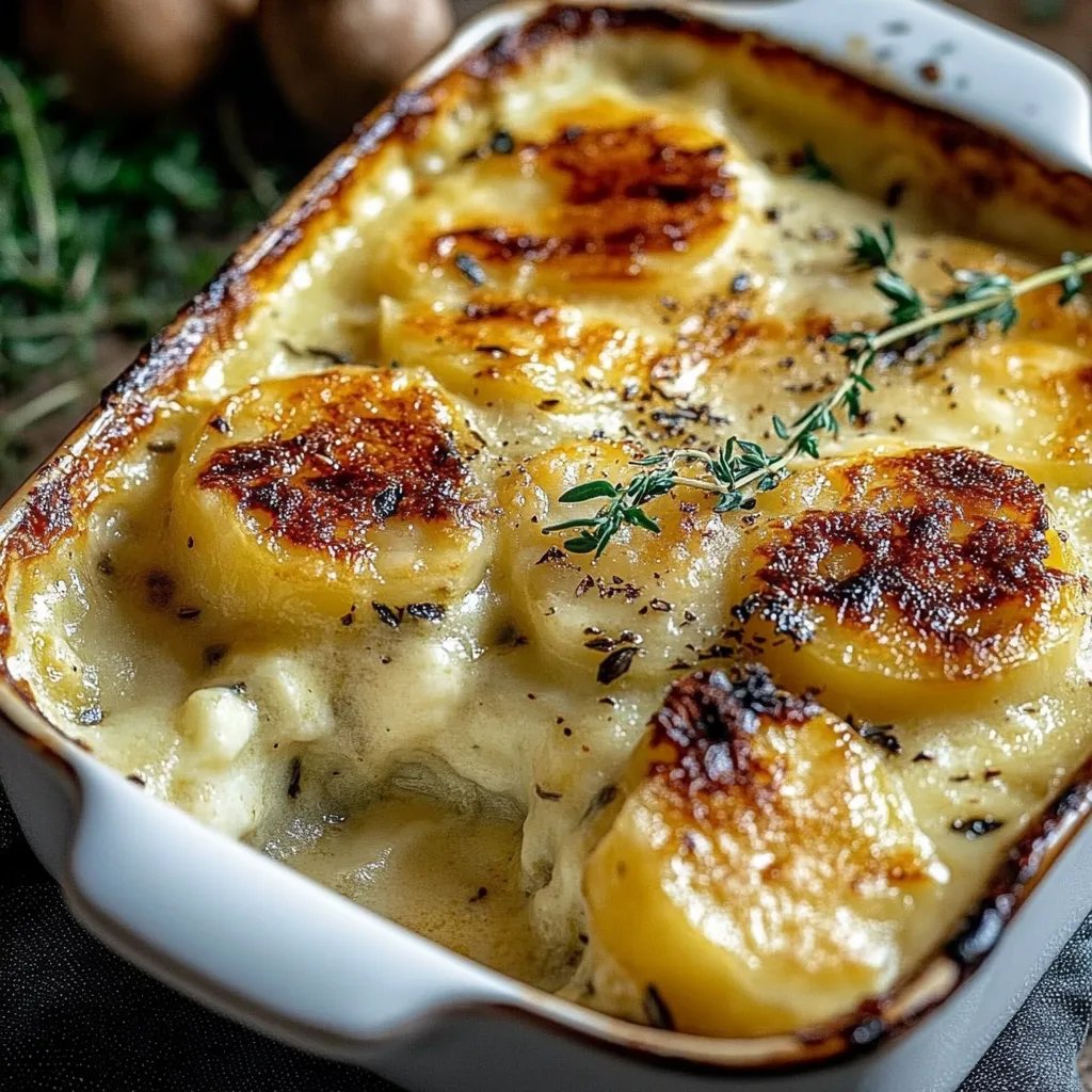 Cremiges Kartoffelgratin