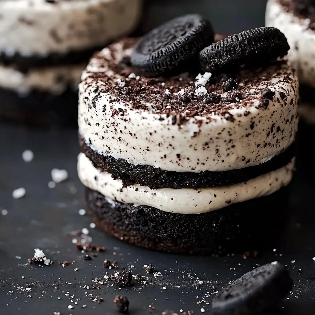 Oreo-Käsekuchen ohne Backen