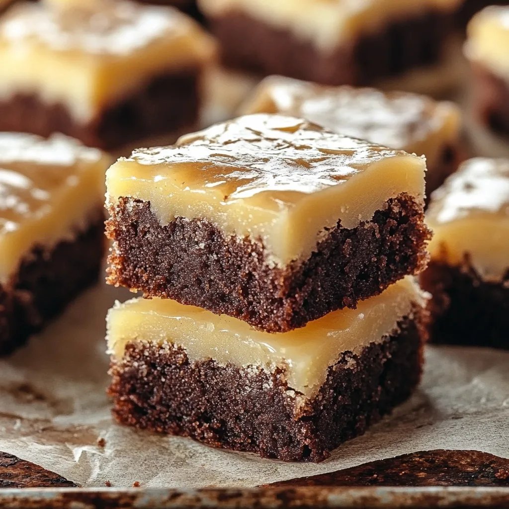 Zitronen-Brownie-Riegel