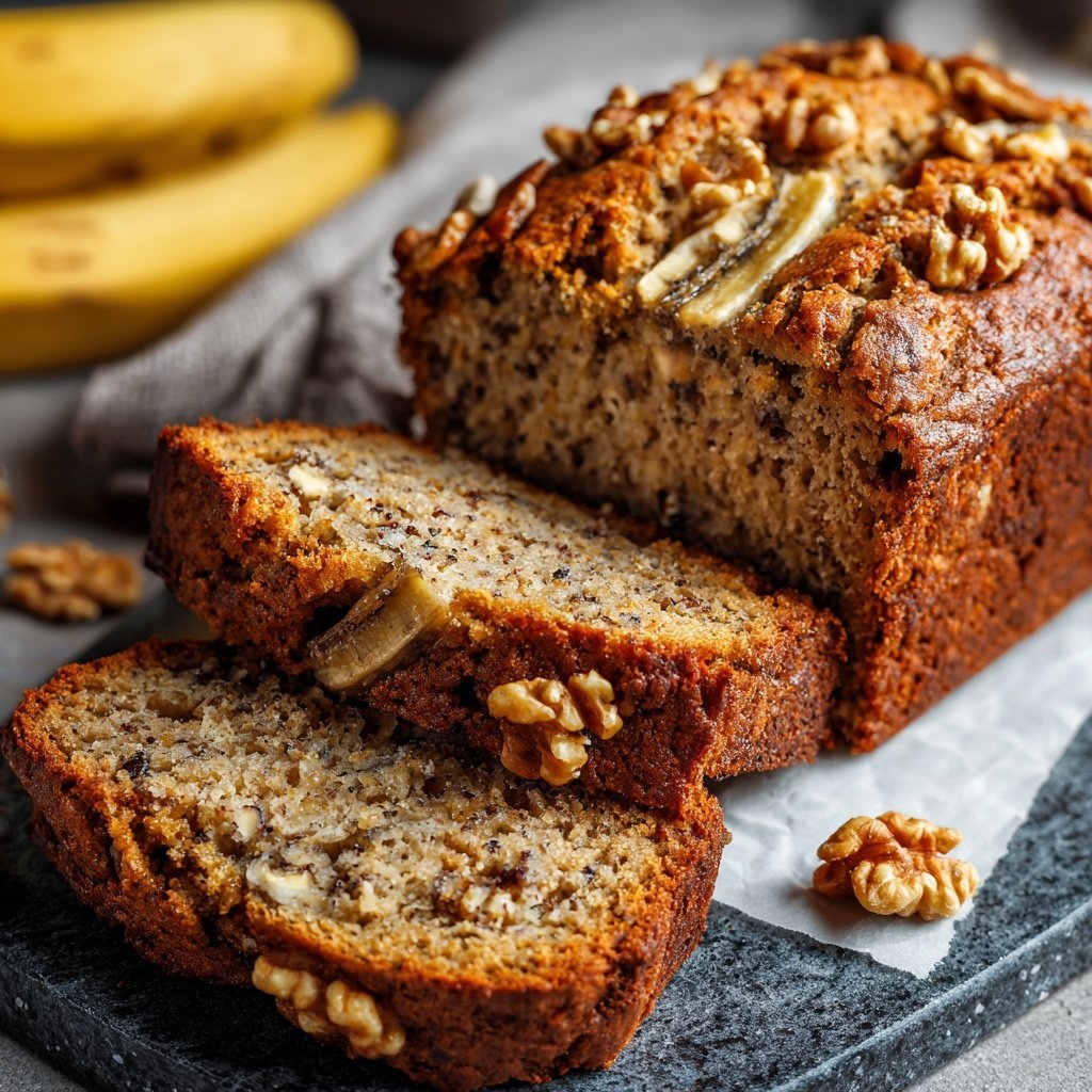 Bananenbrot zum Frühstück