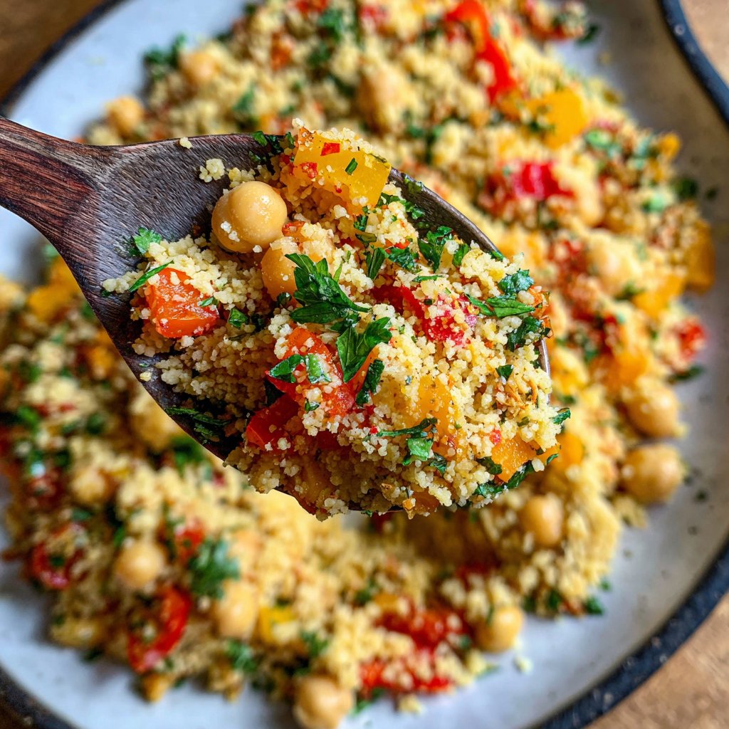 Couscous mit Kichererbsen