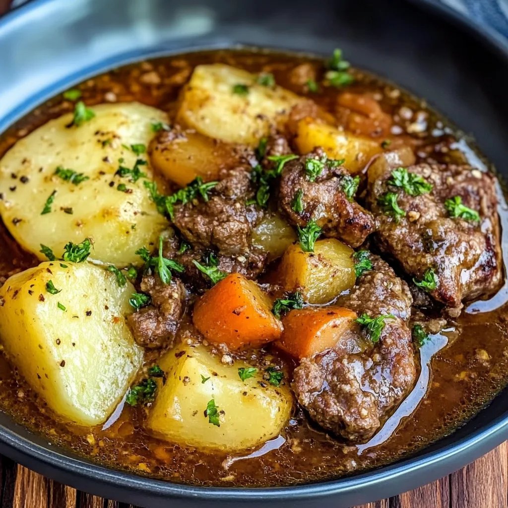 Bauerntopf mit Hackfleisch und Kartoffeln