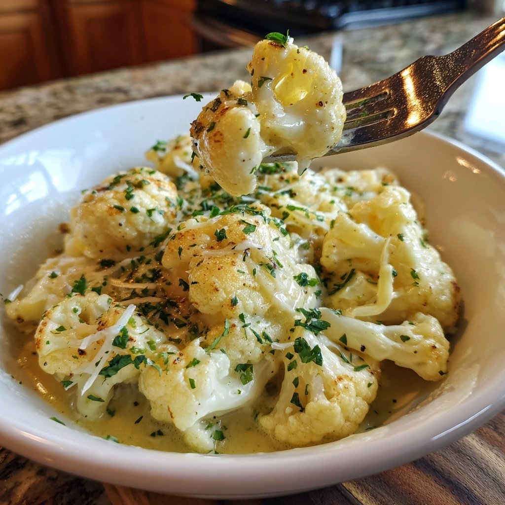 Blumenkohl mit Zitronensauce